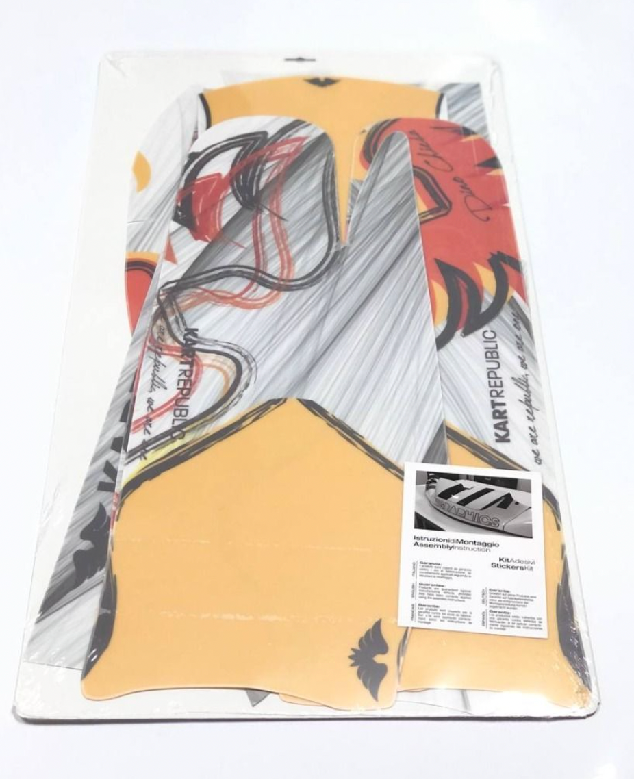 Kart Republic Big Kart Kit Stickers Kr 2022